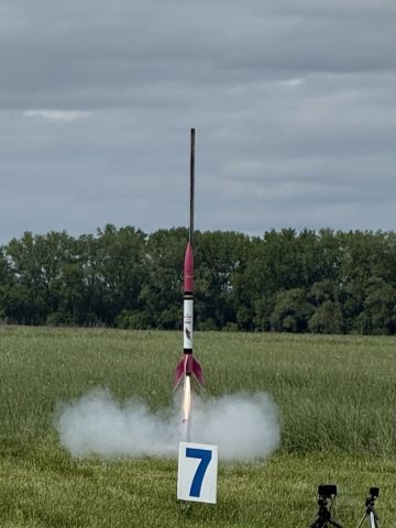 2.5" Blasting Off