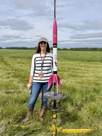 2.5" Diameter Model Rocket
