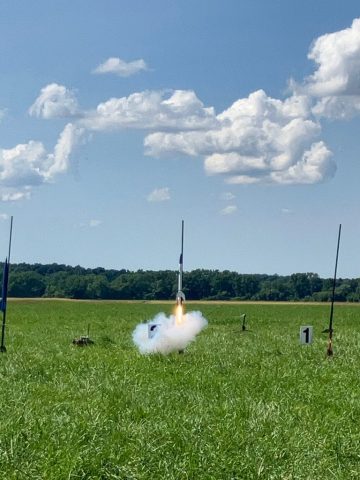 Large Angel Rocket Blast-off